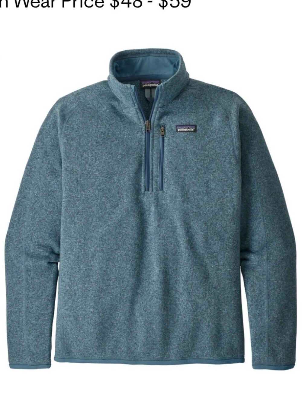 Patagonia Better Sweater Men's Medium Pigeon Blue